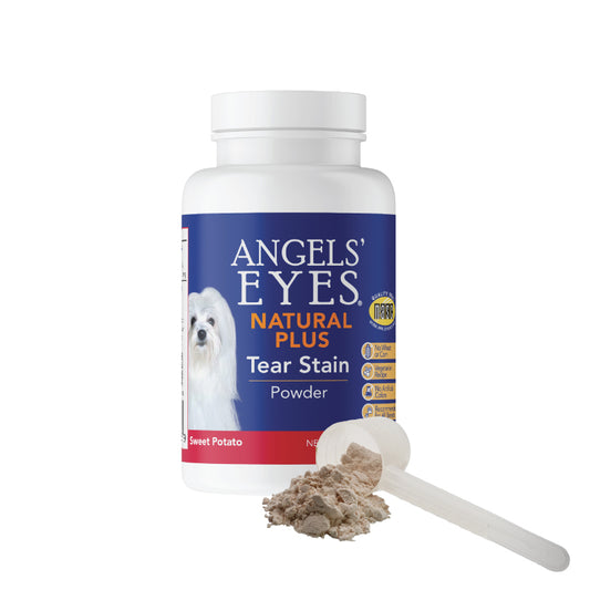 Angels’ Eyes NATURAL PLUS Tear Stain Powder for Dogs, Sweet Potato Flavor 75g