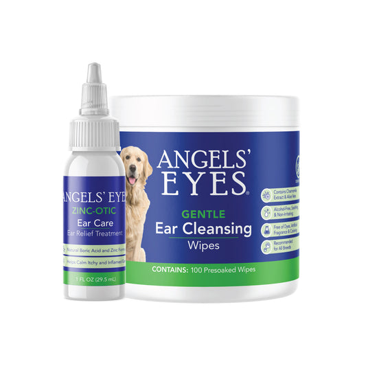 Cleanse & Heal Bundle: Gentle Ear Cleansing Wipes & Zinc-Otic Ear Relief Treatment