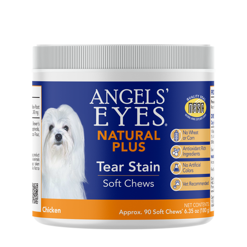 Angels’ Eyes NATURAL PLUS Tear Stain Chew Dogs Chicken 90ct