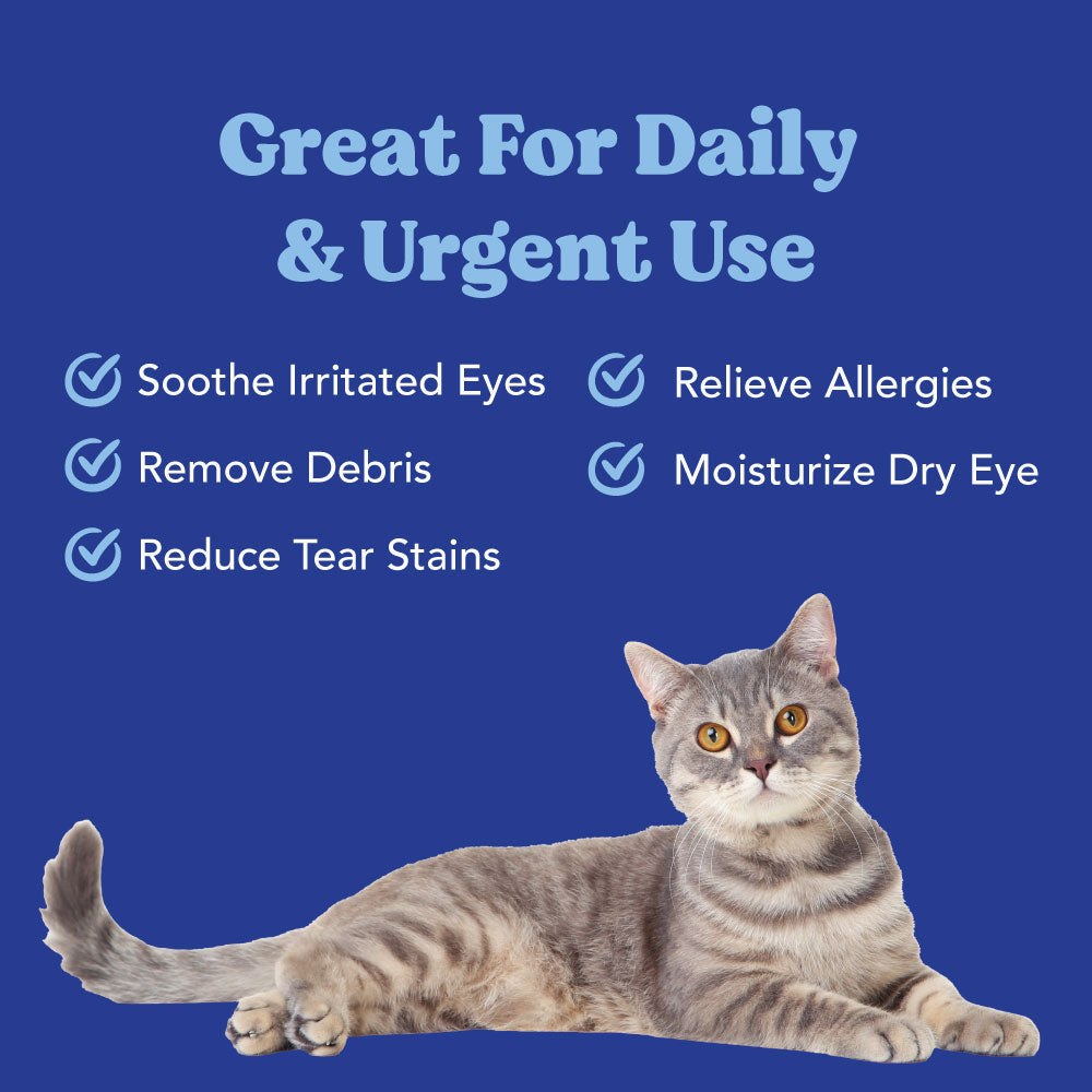 Angels’ Eyes Multi-Purpose Sterile Eye Wash 4 oz for Dogs and Cats