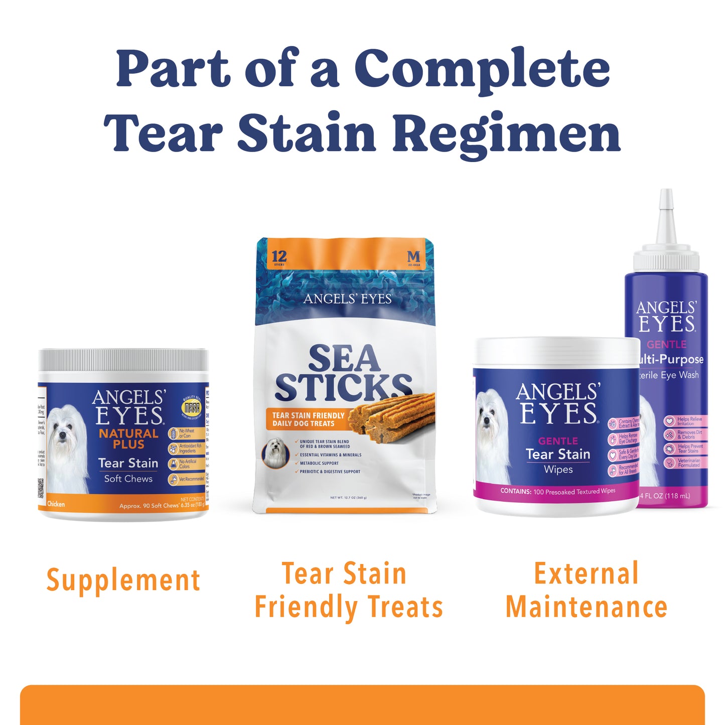 Angels' Eyes Sea Sticks Tear Stain Friendly Treat