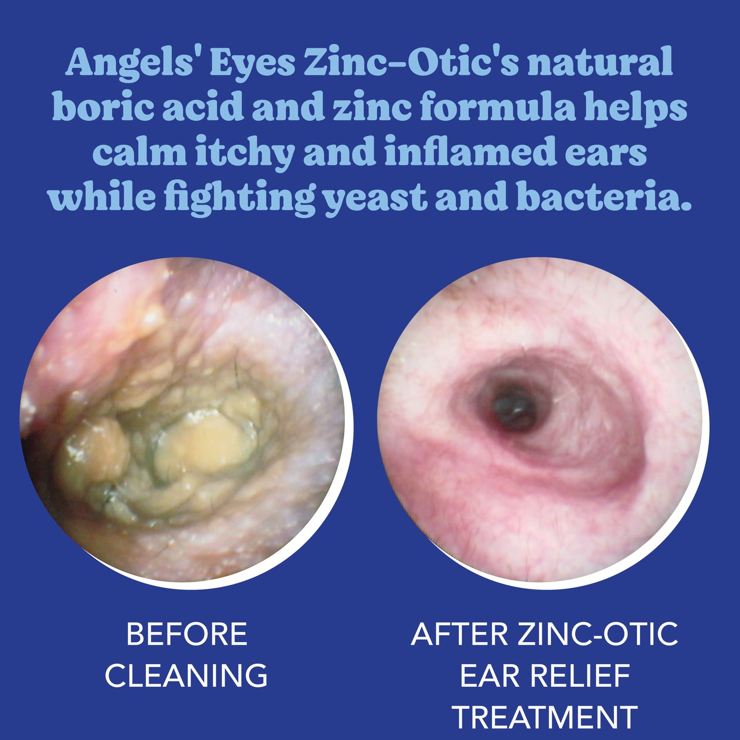 Angels' Eyes Zinc-Otic Ear Relief Treatment for Dogs and Cats