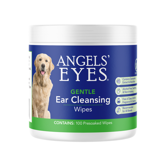 Angels' Eyes Gentle Ear Cleansing Wipes for Dogs and Cats