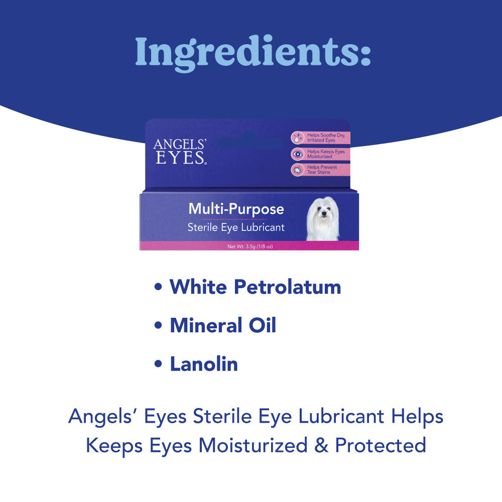 Angels’ Eyes Multi-Purpose Sterile Eye Lubricant for Dogs and Cats