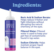 Load image into Gallery viewer, Angels’ Eyes Multi-Purpose Sterile Eye Wash 4 oz for Dogs
