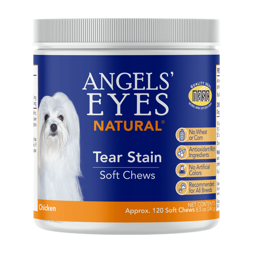 Angels’ Eyes NATURAL PLUS Tear Stain Chew Dogs Chicken 120ct