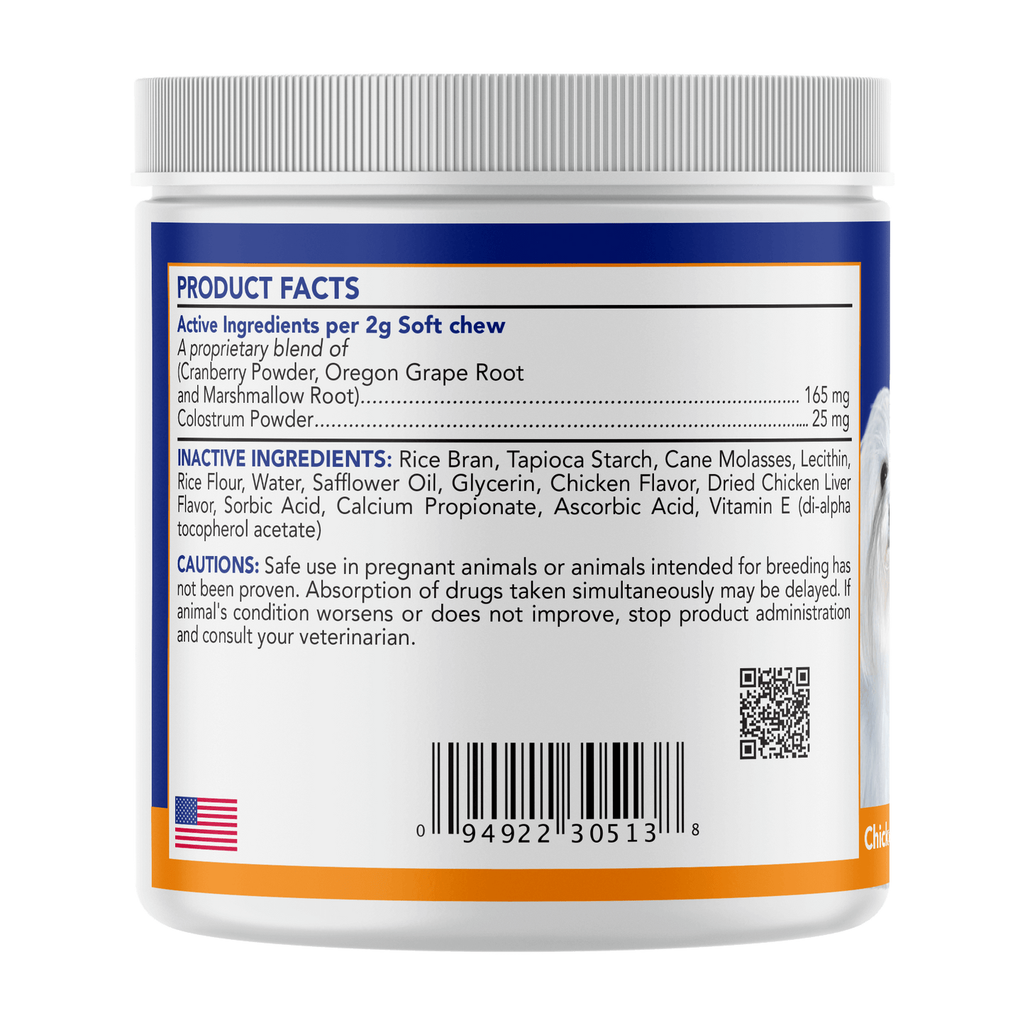 Angels’ Eyes NATURAL Tear Stain Chew for Dogs, Chicken Flavor 120ct*