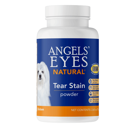 Angels’ Eyes Natural Tear Stain Powder for Dogs, Chicken Flavor