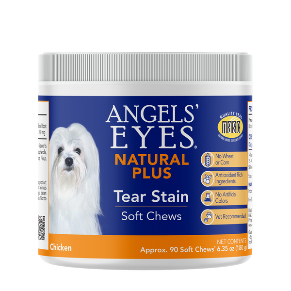 Angels’ Eyes NATURAL PLUS Tear Stain Chew Dogs Chicken 90ct