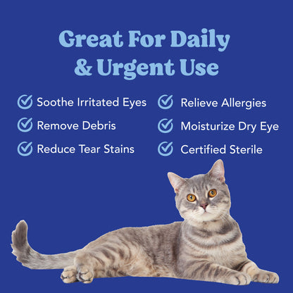 Angels’ Eyes Multi-Purpose Sterile Eye Wash 4 oz for Dogs and Cats