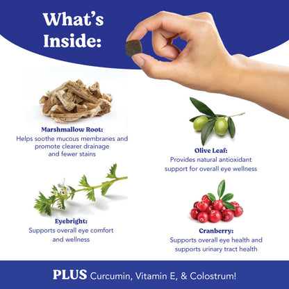 Angels’ Eyes NATURAL PLUS Tear Stain Soft Chew for Dogs, Beef Flavor 90ct*