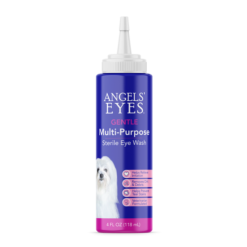 Angels’ Eyes Multi-Purpose Sterile Eye Wash 4 oz for Dogs and Cats