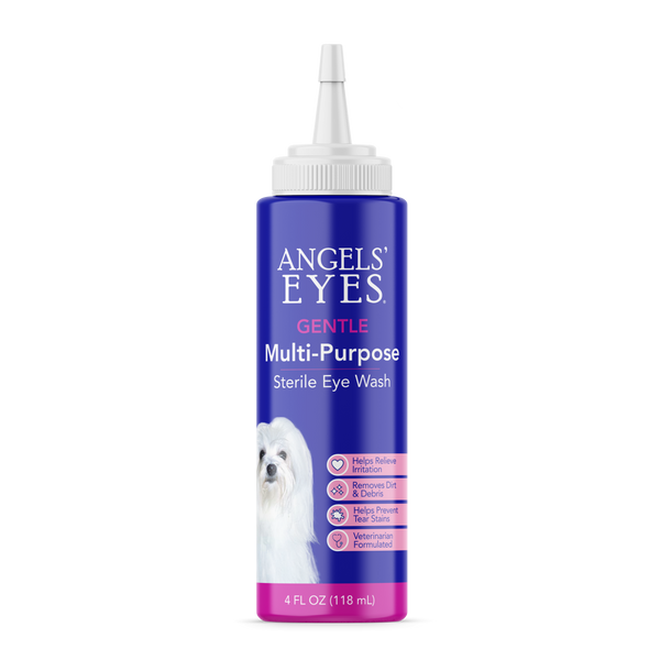 Angels’ Eyes Multi-Purpose Sterile Eye Wash 4 oz for Dogs and Cats