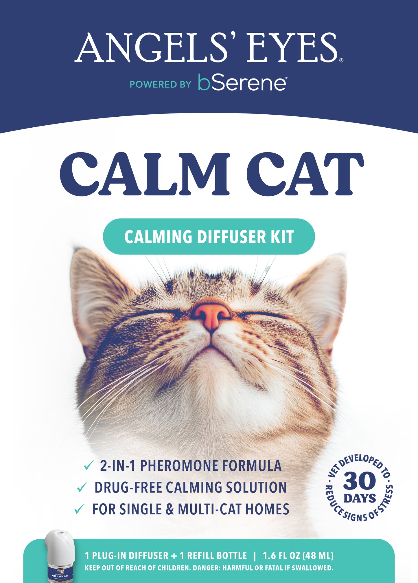 Angels' Eyes "Calm Cat" Calming Diffuser Kit