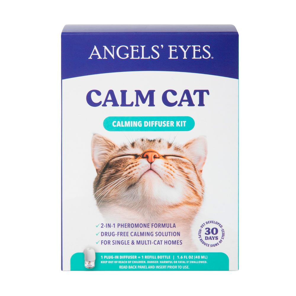 Angels’ Eyes Calm Cat Diffuser Kit | 30-Day Pheromone