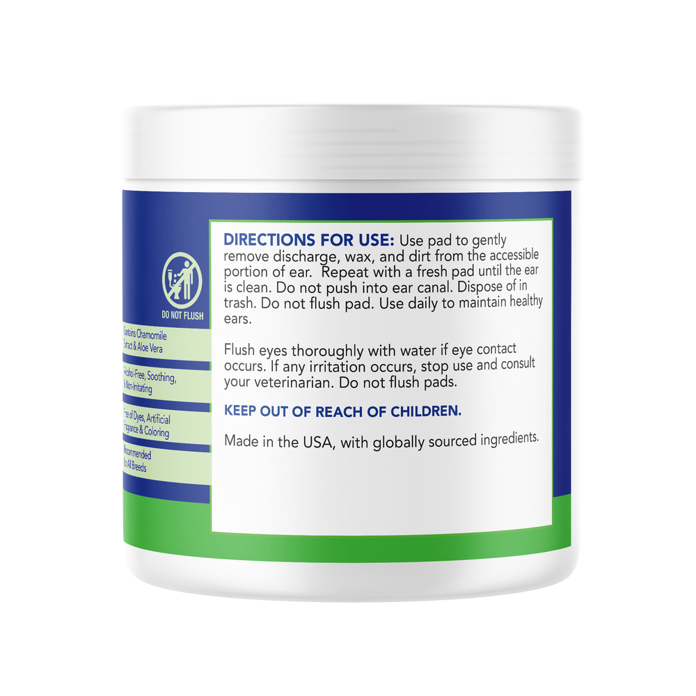 Angels' Eyes Gentle Ear Cleansing Wipes for Dogs and Cats