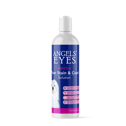 Angels' Eyes Tear Stain Coat Solution oz for Dogs and Cats
