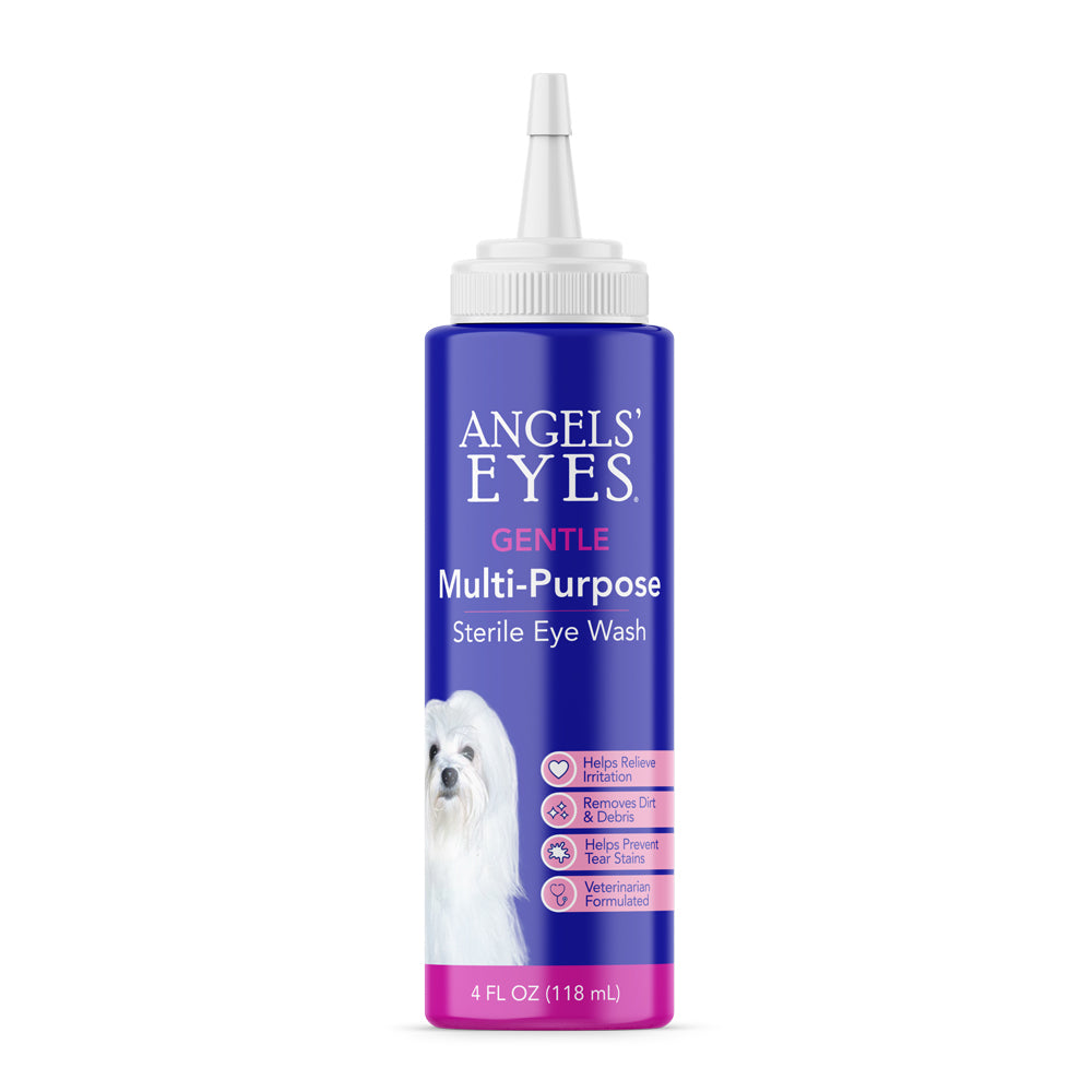 Angels’ Eyes Multi-Purpose Sterile Eye Wash 4 oz for Dogs and Cats